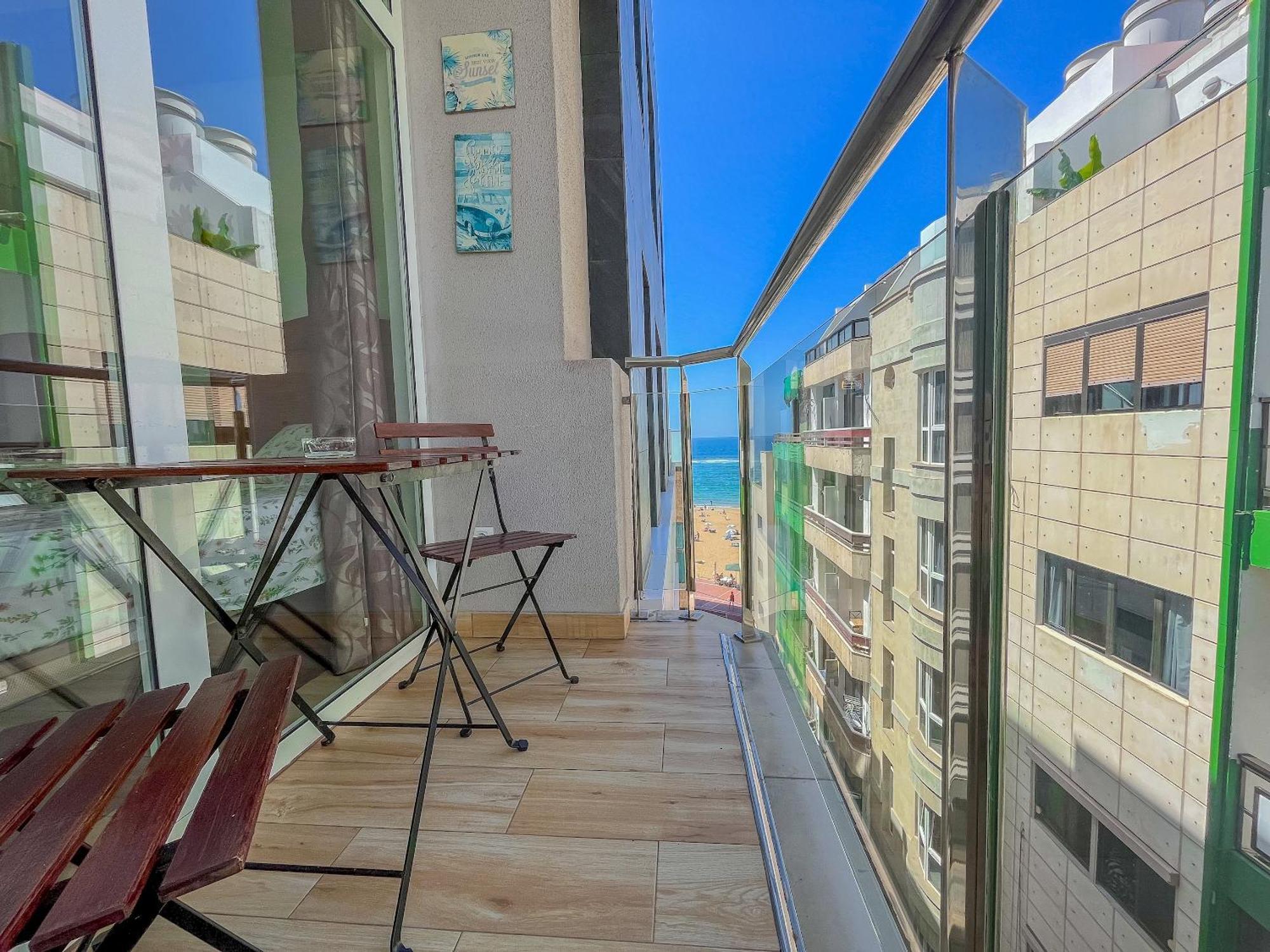 501 Apartamento Nuevo Con Vista Mar Las Palmas de Gran Canárias Exterior foto